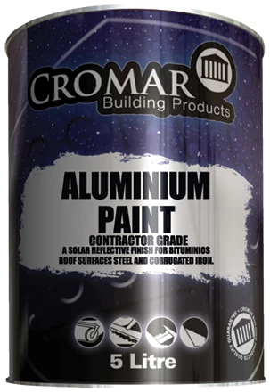 Cromar Aluminium Paint 2.5L (Contractors Grade) 3 Cromar Aluminium Paint 2.5L (Contractors Grade)