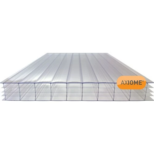 Clear Amber 2100x3000mmAXIOME 25mm Clear Multiwall Polycarbonate Sheets