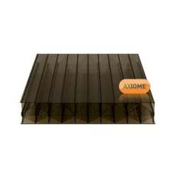 Clear Amber 1250x4000mmAXIOME 35mm Bronze Multiwall Polycarbonate Sheets