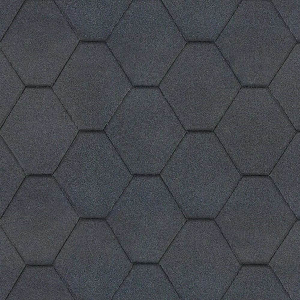 TechnoNICOL Standard Series Hexagonal Roof Shingles Black 3m² 3 TechnoNICOL Standard Series Hexagonal Roof Shingles Black 3m²
