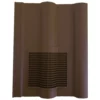 Klober Profile-Line Double Roman Tile Vent Brown KG9857-0247 -JJ Roofing Supplies Shop brown double roman vent 002 1