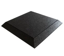 Castle Composites Castleflex Forest Green Rubber Corner Ramp Tile