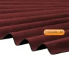 Clear Amber Corrapol-BT Corrugated Bitumen Roofing Sheet 930mm X 2000mm Red -JJ Roofing Supplies Shop corrapol bt red sheet web v1.01 c