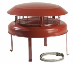 Colt Cowls Econocowl Stainless Steel Anti Downdraught Cowl -JJ Roofing Supplies Shop econocowl and strap fixing 1