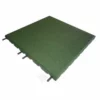 Castle Composites Castleflex Forest Green Rubber Promenade Tile -JJ Roofing Supplies Shop forestgreen2012 1 1