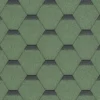 TechnoNICOL Standard Series Hexagonal Roof Shingles Green 3m² -JJ Roofing Supplies Shop green hex