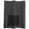 Klober Profile-Line Double Roman Tile Vent Slate Grey KG9857-0429 -JJ Roofing Supplies Shop grey double roman vent 002 1