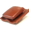 Ubbink UB19-52290762 Tile/Slate Vent Double Pantile (Mendip) Red -JJ Roofing Supplies Shop mendip ub19 1