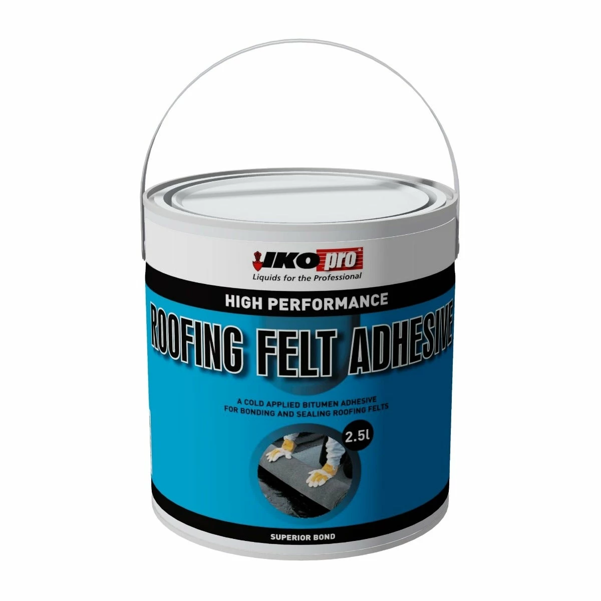 IKOpro Roof Felt Adhesive 2.5Ltr 3 IKOpro Roof Felt Adhesive 2.5Ltr