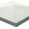 Castle Composites Pier Caps -JJ Roofing Supplies Shop pier cap 530mm light grey 2
