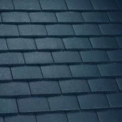 Marley Segmental Block End Mono Ridge Tile Anthracite (Smooth) MA18980 Left Hand