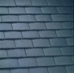 Marley Segmental Block End Mono Ridge Tile Smooth Grey (Smooth) MA19028 Right Hand