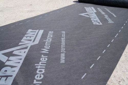 Permavent Black Breathable Membrane 1.5m X 50m 3 Permavent Black Breathable Membrane 1.5m X 50m