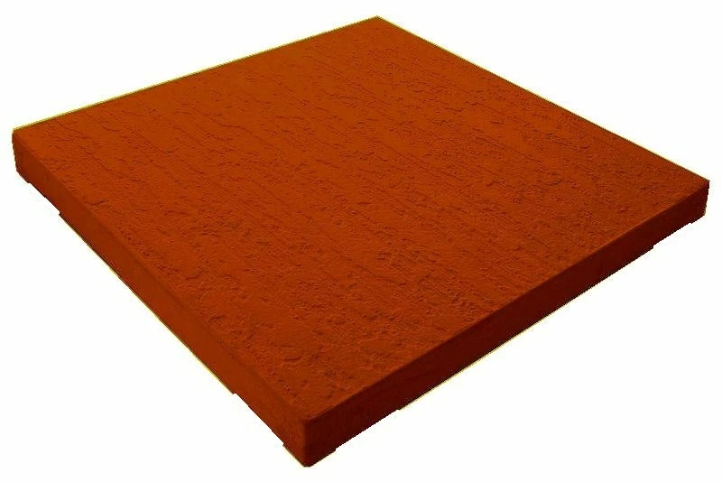 Castle Composites Terracotta Striated GRC Promenade Slab 600x600x38mm 3 Castle Composites Terracotta Striated GRC Promenade Slab 600x600x38mm