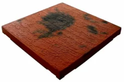 Castle Composites Terracotta Marbled Striated GRC Promenade Slab 600x600x38mm