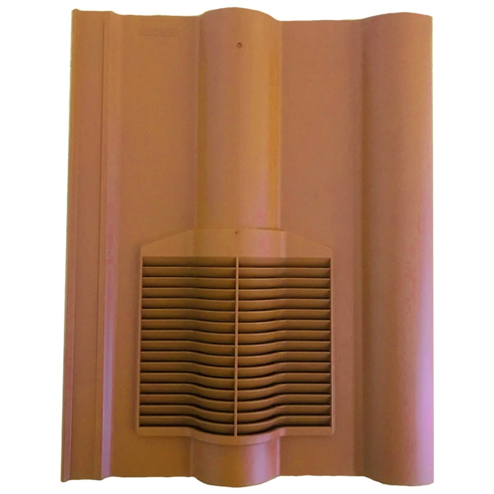 Klober Profile-Line Double Roman Tile Vent Terracotta KG9857-0152 3 Klober Profile-Line Double Roman Tile Vent Terracotta KG9857-0152