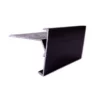 Areco Asphalt GRP V-Trim V90/90 Black 90mm X 90mm X 2.5m -JJ Roofing Supplies Shop v9090 ashphalt trim burned