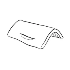 Spicer Handmade Clay Vented Hog Back Ridge