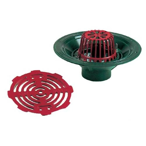 Caroflow 150mm Aluminium Vertical Threaded Flat Outlet 3 Caroflow 150mm Aluminium Vertical Threaded Flat Outlet