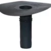 Wallbarn EPDM Circular Roof Outlet (Smooth Flange) - H240mm - D90mm